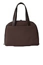 view 4 of 4 The Leather Trim Duffle in Espresso