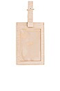 view 4 of 4 Passport and Luggage Tag Set in Beige Croc