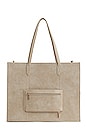 view 2 of 8 The Large Work Tote in Beige
