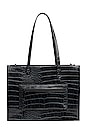 view 1 of 5 BOLSO TOTE WORK in Black Croc