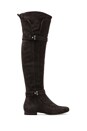 view 1 of 5 Mikalo Over Knee Boot in Dark Grey
