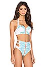view 2 of 4 Bonne Terrasee Bikini Top in Lee
