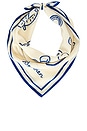 view 3 of 4 Tableau Scarf in Blue