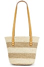view 1 of 4 Mini Bieno Bag in Cream Stripe