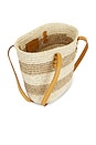 view 4 of 4 Mini Bieno Bag in Cream Stripe