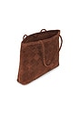 view 4 of 4 Gabrielle Grande Weave Bag in Brown