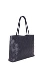 view 3 of 4 Gabrielle Grande Weave Bag in Navy