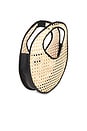 view 4 of 4 Anouk Rattan Top Handle Bag in Black Rattan