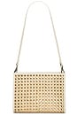 view 1 of 4 Cece Bag in Cream Rattan