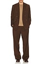 view 5 of 5 Pantalone Delfo Tropical in Toffee