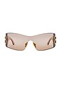 view 1 of 3 LUNETTES DE SOLEIL BOSSY in Brown