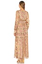 view 3 of 4 ROBE NOOR in Beige & Brown