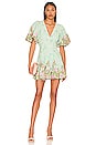 view 1 of 3 ROBE SHORT in Sea Green