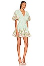 view 2 of 3 ROBE SHORT in Sea Green