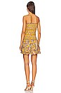 view 3 of 4 Short Dress in Canary Yellow