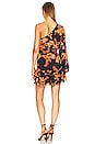 view 5 of 4 Alia Tie Up Belt Mini Dress in Black
