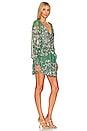 view 2 of 4 Lisa Long Sleeve Mini Dress in Moss Green