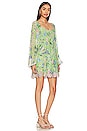 view 2 of 4 ROBE SHORT in Pear Green