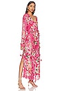 view 2 of 3 Tula Kaftan Dress in Carnation Pink