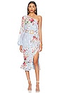 view 1 of 3 ROBE MI-LONGUE BUCKLE BELT in Sky Blue
