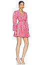 view 2 of 3 Short Dress in Tulip Pink