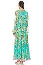 view 4 of 5 Azra Maxi Dress in Teal Floral