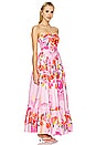 view 2 of 3 Corset Maxi Dress in Pink Floral
