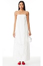 view 1 of 3 X Revolve Ayla Strapless Maxi Dress in Stark White