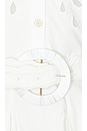 view 4 of 4 X Revolve Runa Short Dress With Buckle Belt in Stark White