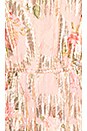 view 4 of 4 Blush Shimmer Georgette Dress in Coral