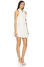 view 2 of 3 Short Dress With Buckle Belt in Off White