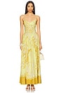 view 1 of 3 Long Dress in Light Yellow