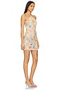 view 2 of 4 Lace Insert Mini Dress in Multi