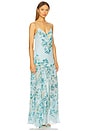 view 2 of 3 Maxi Dress in Blue