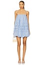 view 2 of 4 MINIVESTIDO BALONÊ in Powder Blue
