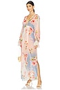 view 1 of 4 x REVOLVE Teien Caftan in Blue & Pink Floral