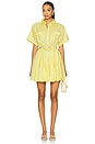 view 1 of 3 x REVOLVE Belted Mini Dress in Yellow