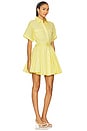 view 2 of 3 x REVOLVE Belted Mini Dress in Yellow