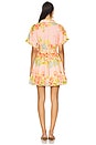view 3 of 3 VESTIDO CURTO E CINTO COM FIVELA in Multi