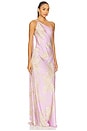 view 2 of 3 VESTIDO LONGO DE UM OMBRO SÓ in Lilac