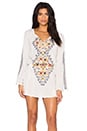 view 1 of 4 Boho Mini Dress in Ivory
