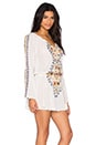 view 2 of 4 Boho Mini Dress in Ivory