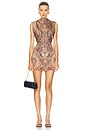 view 1 of 4 Mini Dress in Green Multi