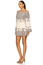 view 3 of 4 Slip On Mini Dress in Eggshell