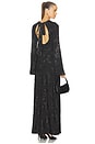view 3 of 3 Back Ties Maxi Dress in Black