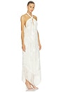 view 2 of 3 Tie Sash Maxi Dress in Ivory