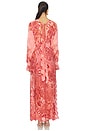 view 4 of 4 ROBE KAFTAN in Coral