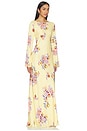 view 2 of 3 Maxi Dress in Yellow