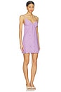 view 2 of 3 Strappy Mini Dress in Purple