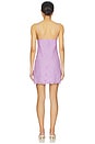 view 3 of 3 Strappy Mini Dress in Purple